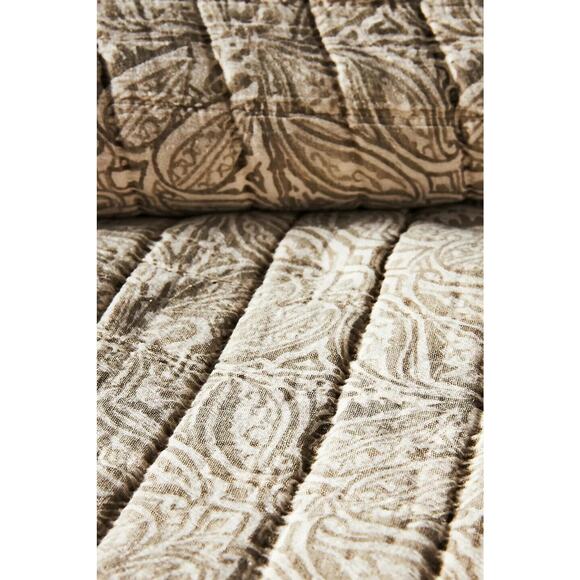 Amber Lewis For Anthropologie Sweetwater Quilt Queen Neutral - Picture 4 of 10